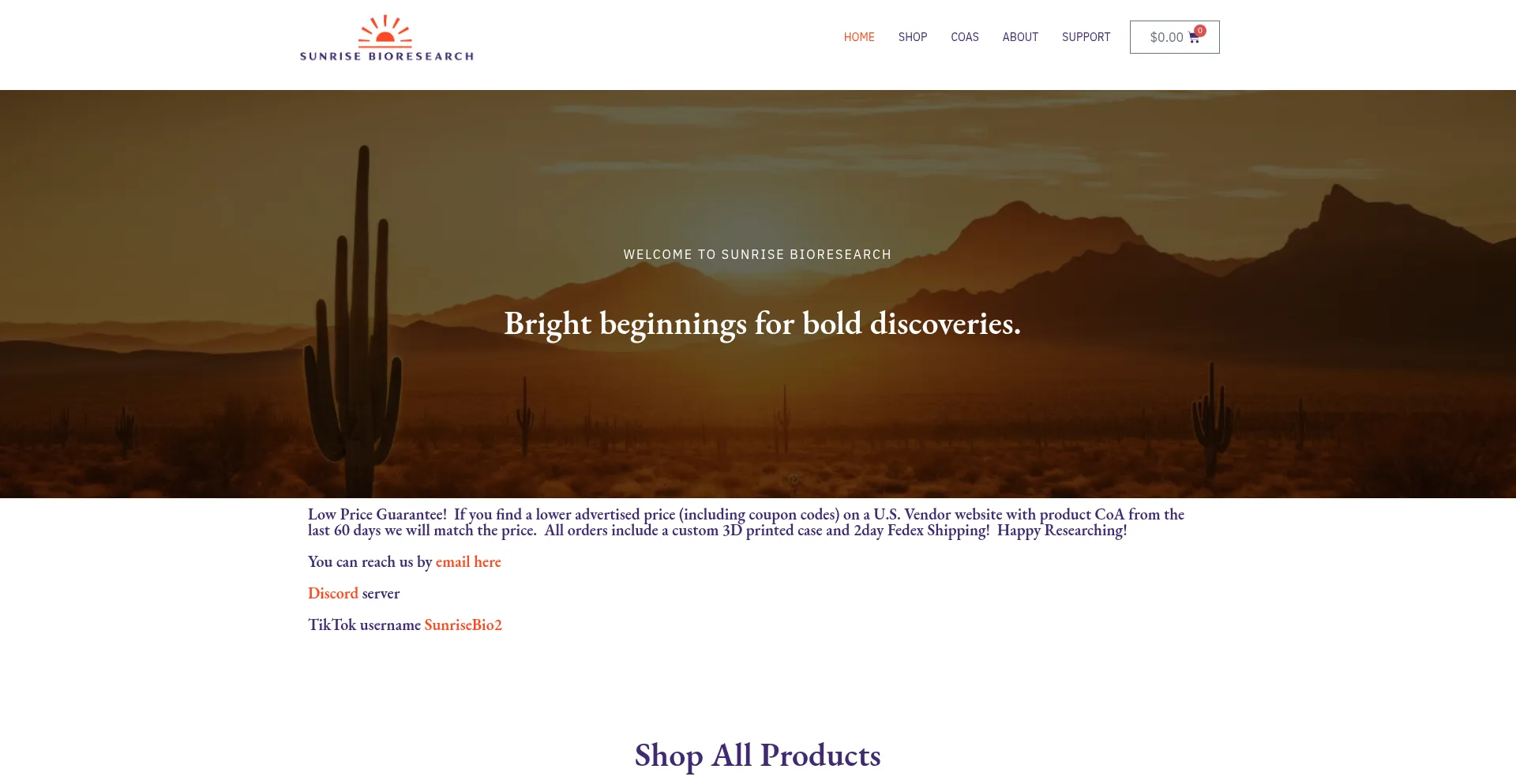 Sunrisebioresearch.com