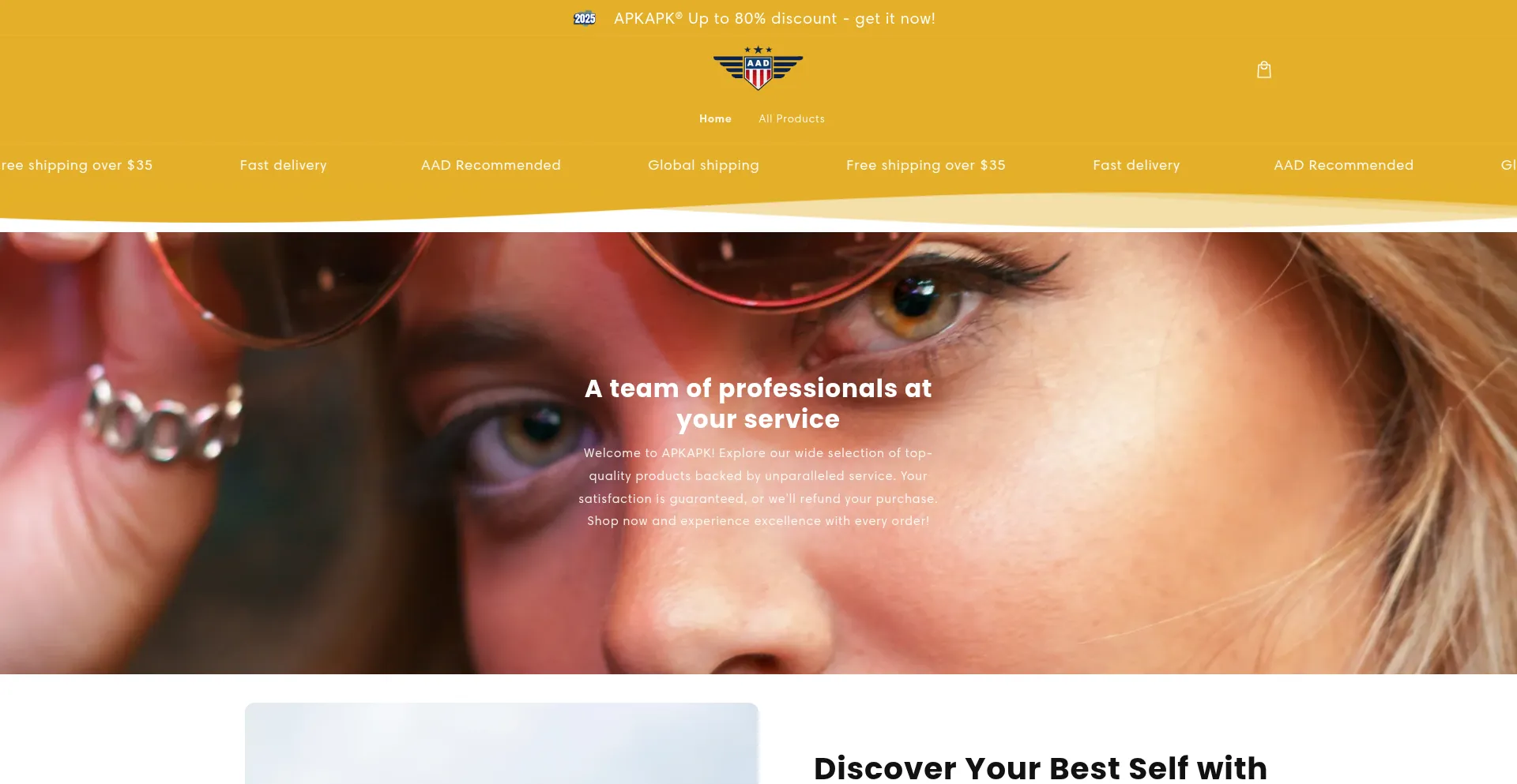 Website screenshot of Sunriseww.com