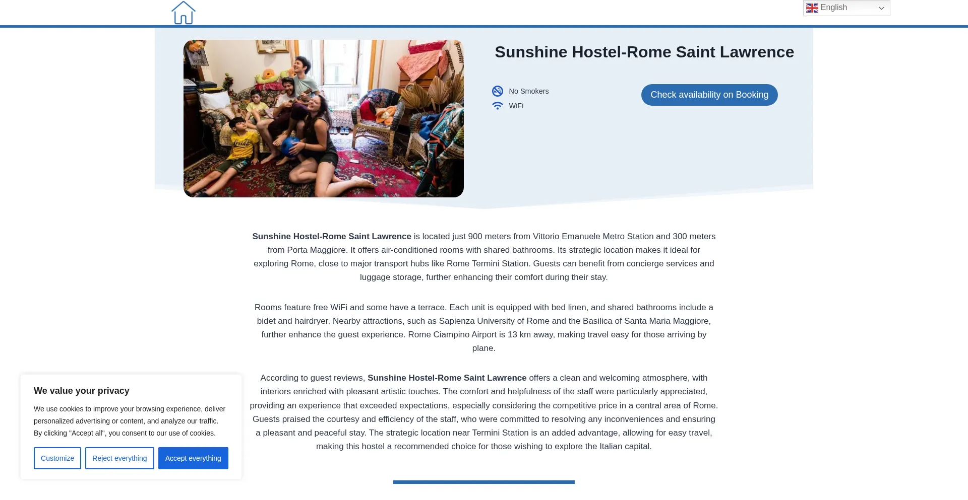 Is Sunshinehostelromesaintlawrence.top Safe?