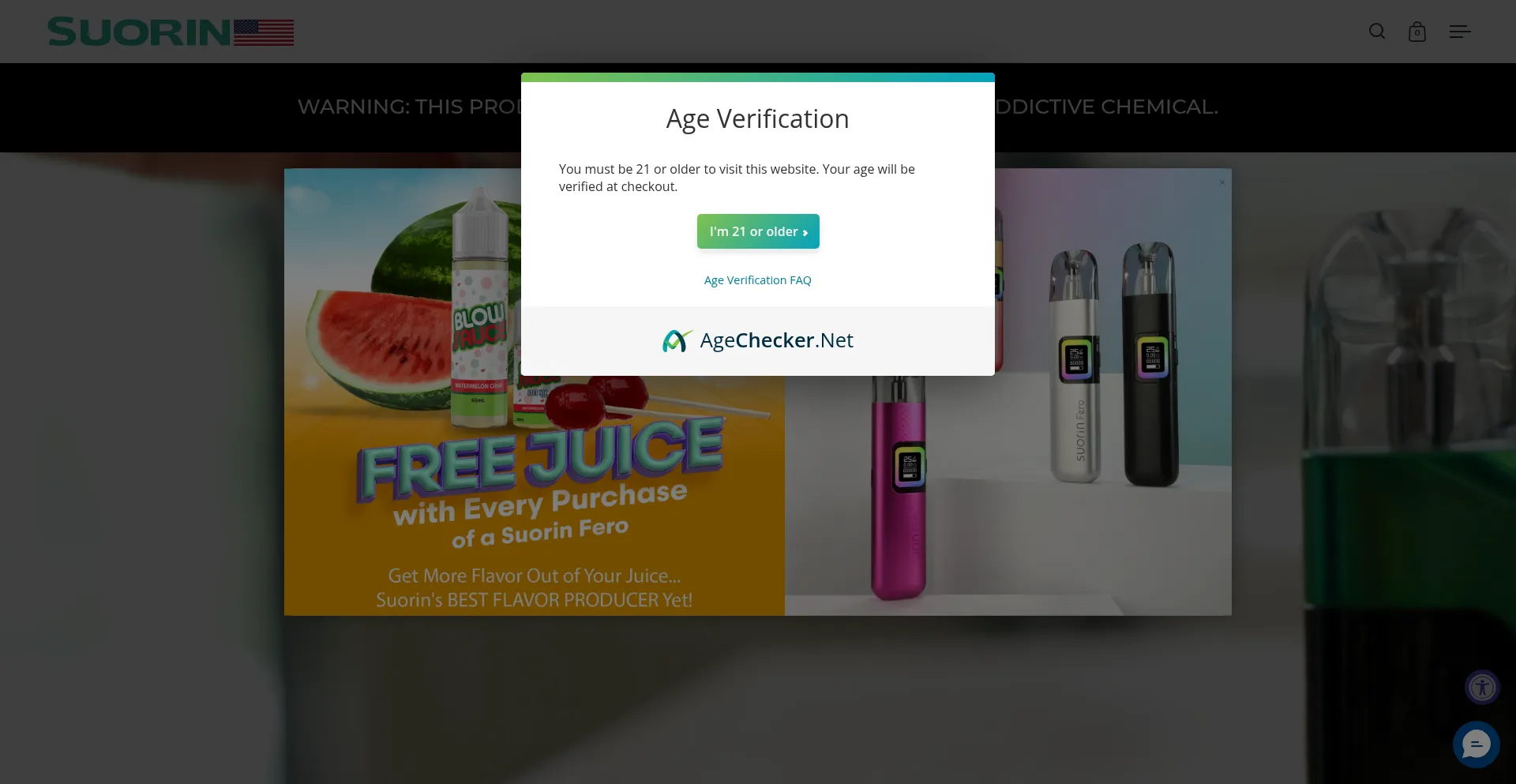 Suorinusa.com Screenshot
