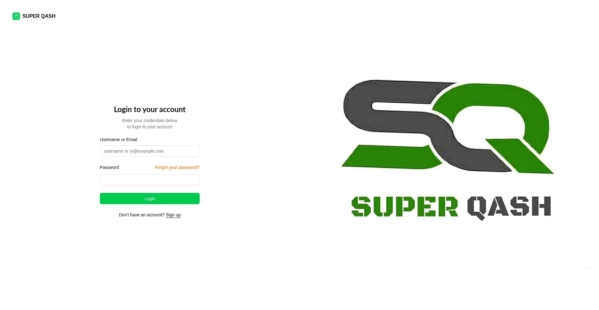 Website screenshot of Super-qash.com