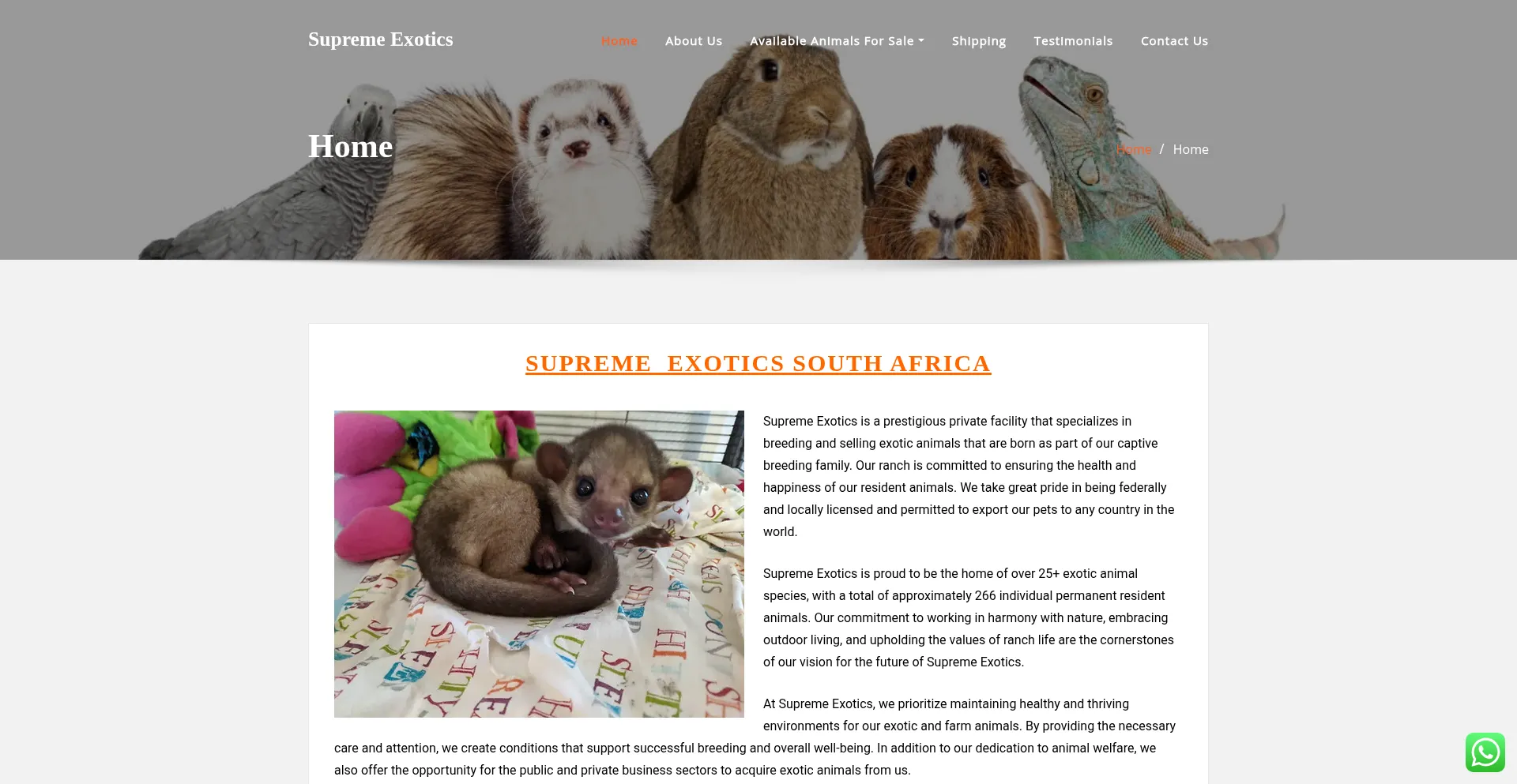 Is Supremeexotics.co.za Safe?