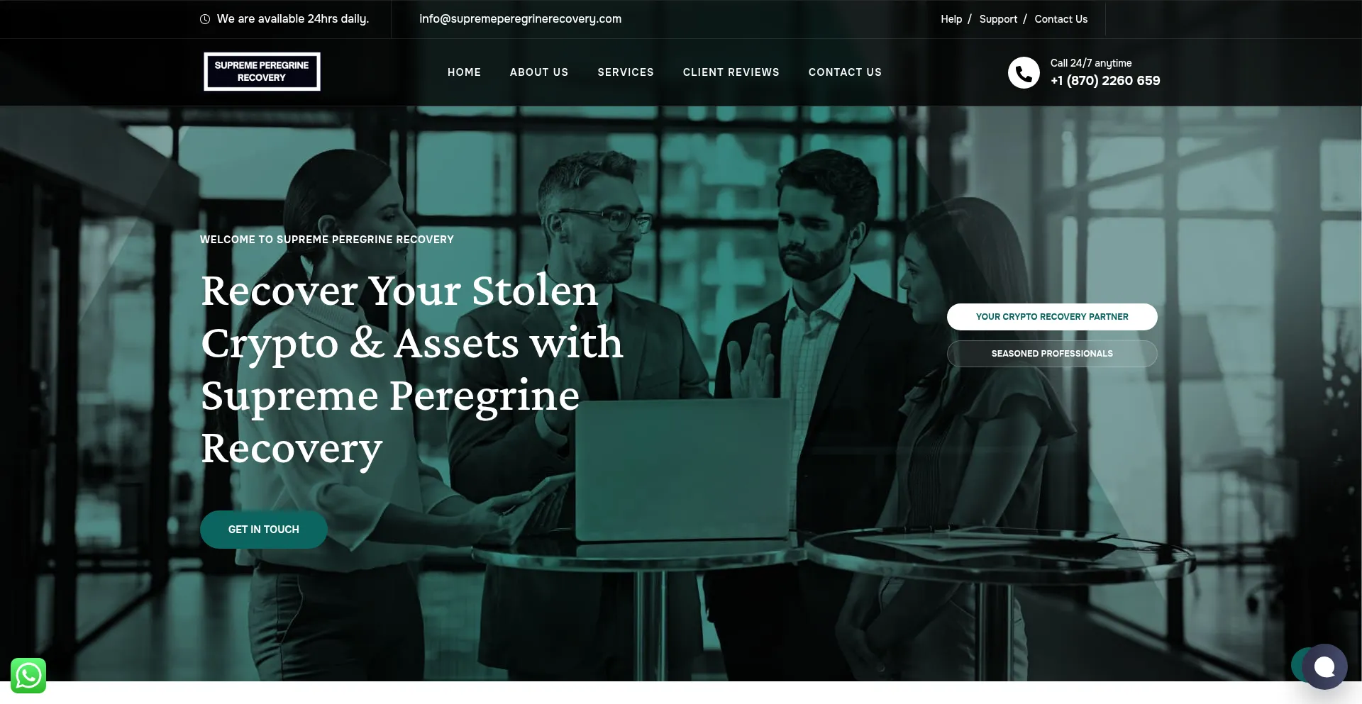 Is Supremeperegrinerecovery.com Safe?