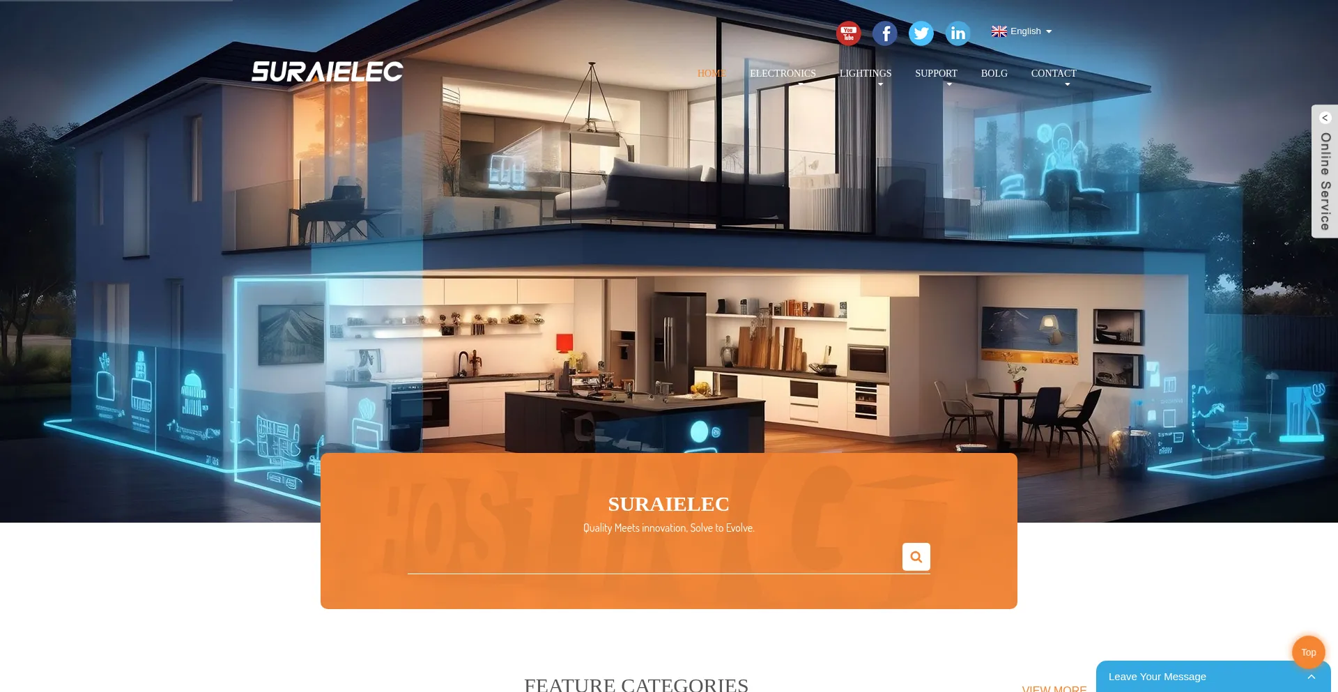 Suraielec.com Screenshot
