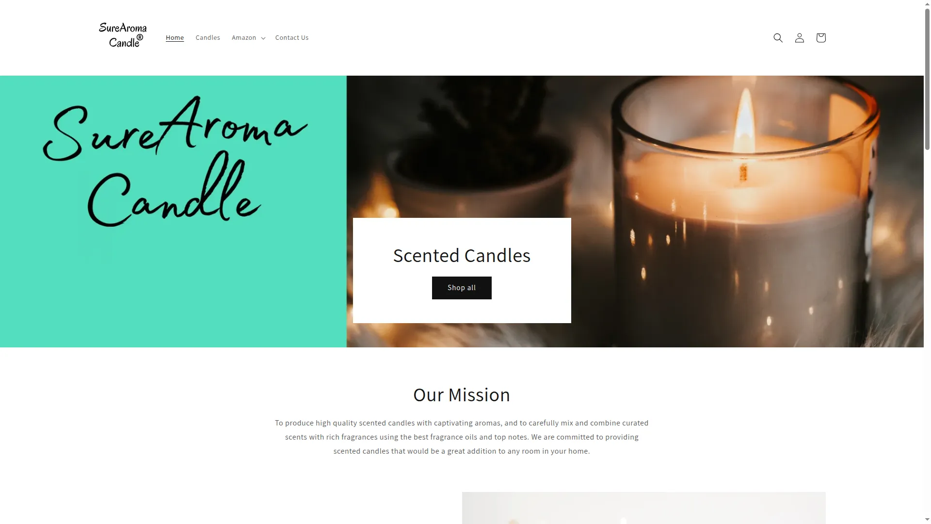 Surearomacandle.com