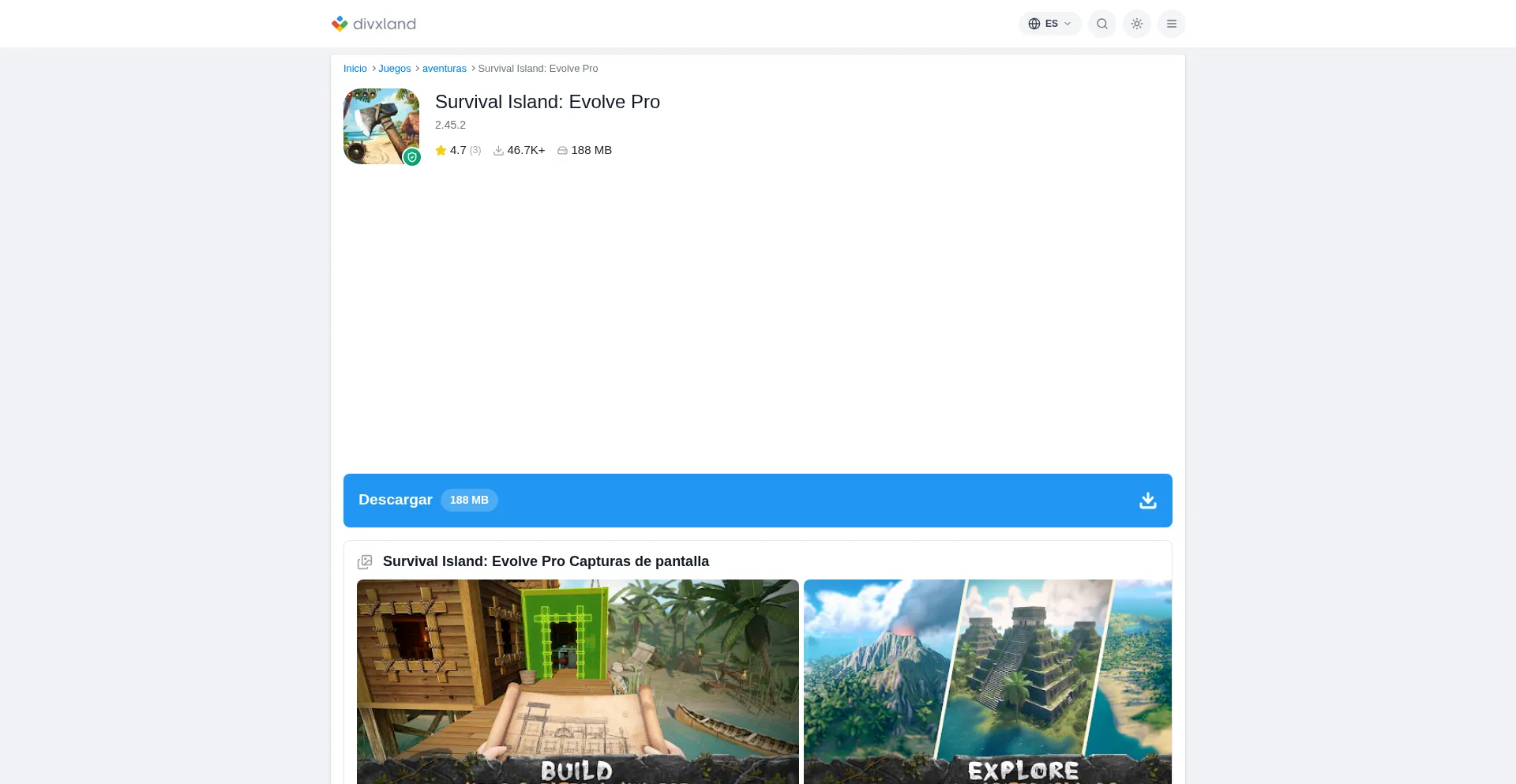 Survival-island-evolve-pro.es.divxland.org