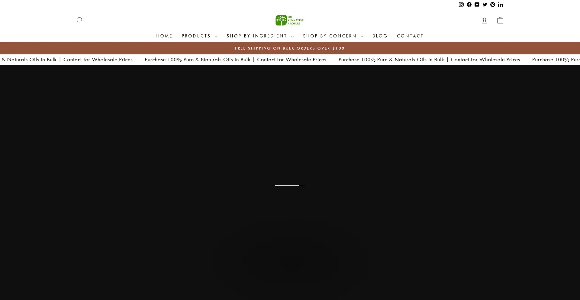 Website screenshot of Svanaturals.com