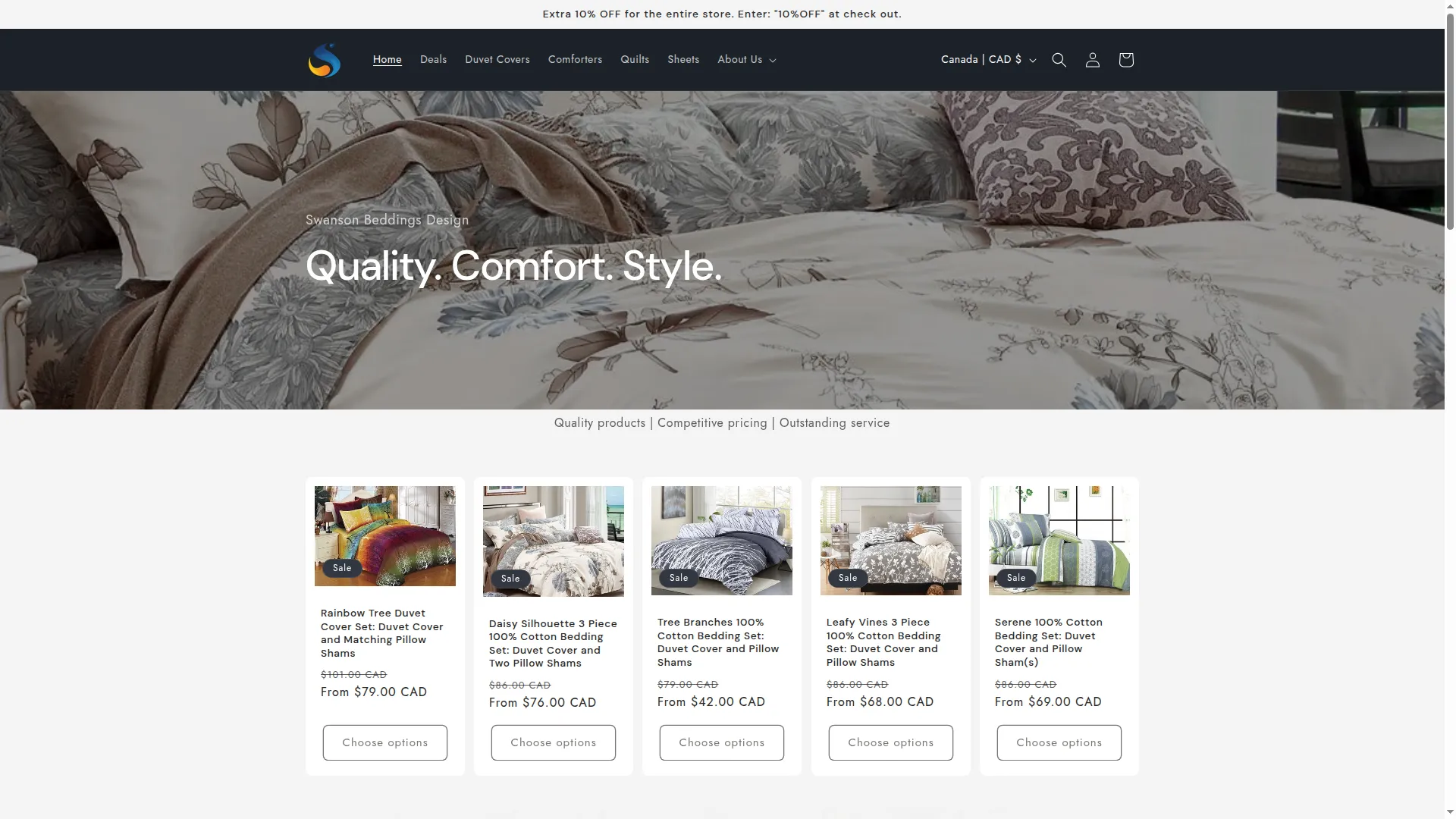 Swansonbeddingsdesign.com