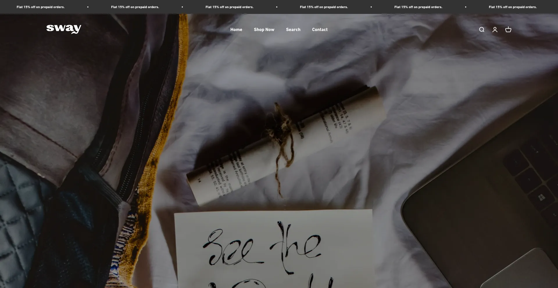 Website screenshot of Swaylifeindia.in