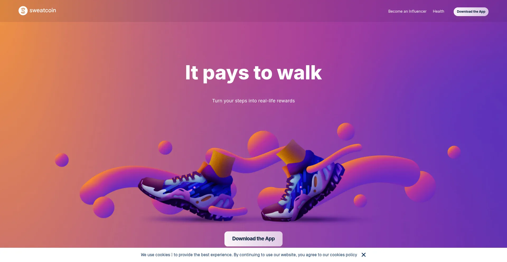 Website screenshot of Swcapp.com