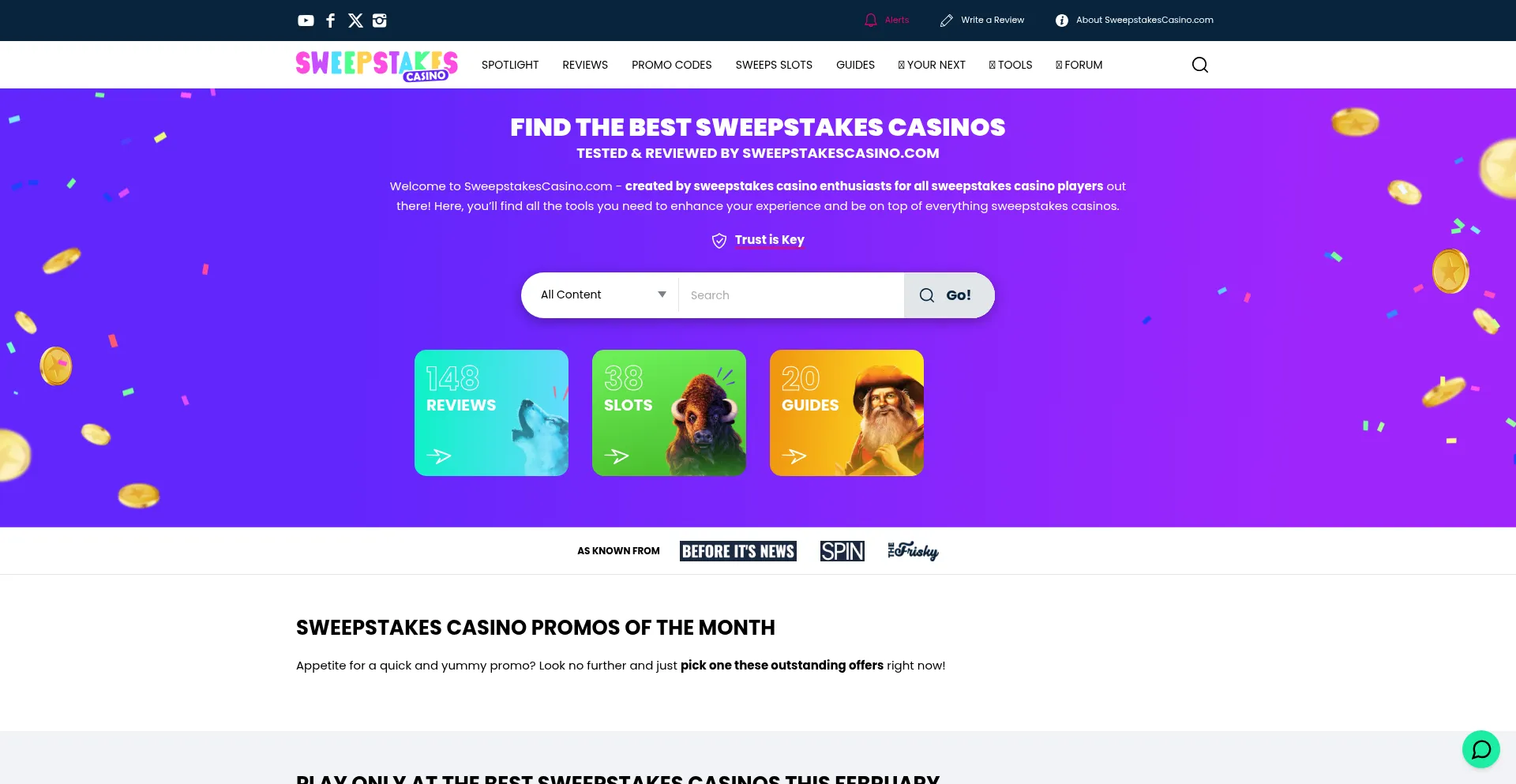 Sweepstakescasino.com