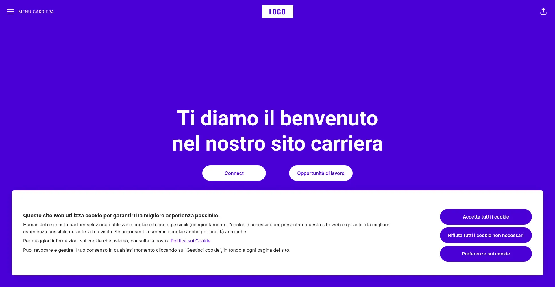 Website screenshot of Sweet.teamtailor.com