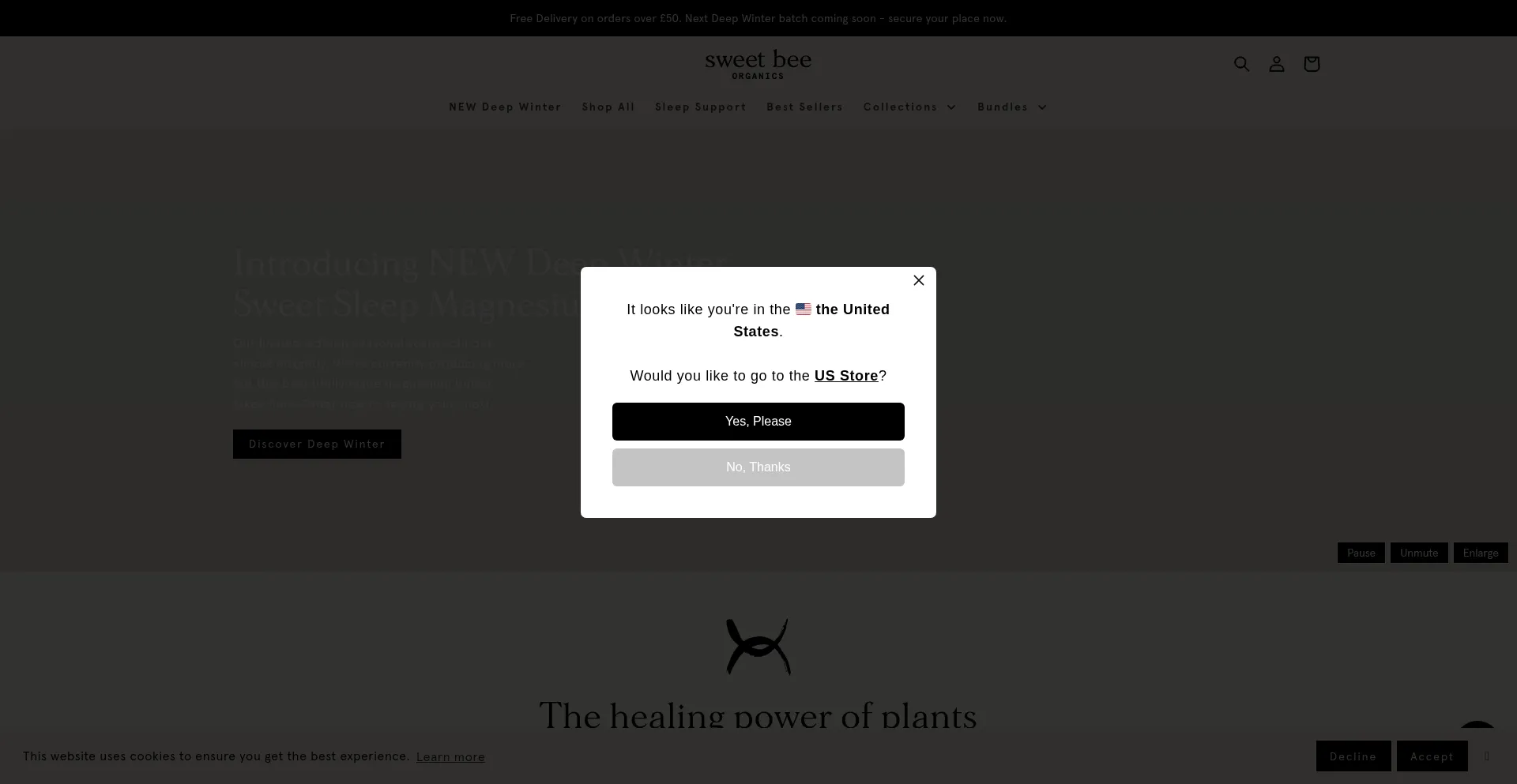 Sweetbeeorganics.co.uk