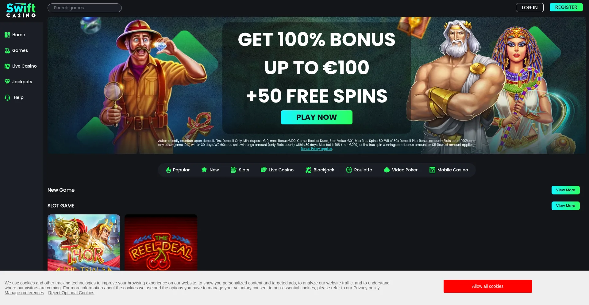 Is Swiftcasino.com Safe?