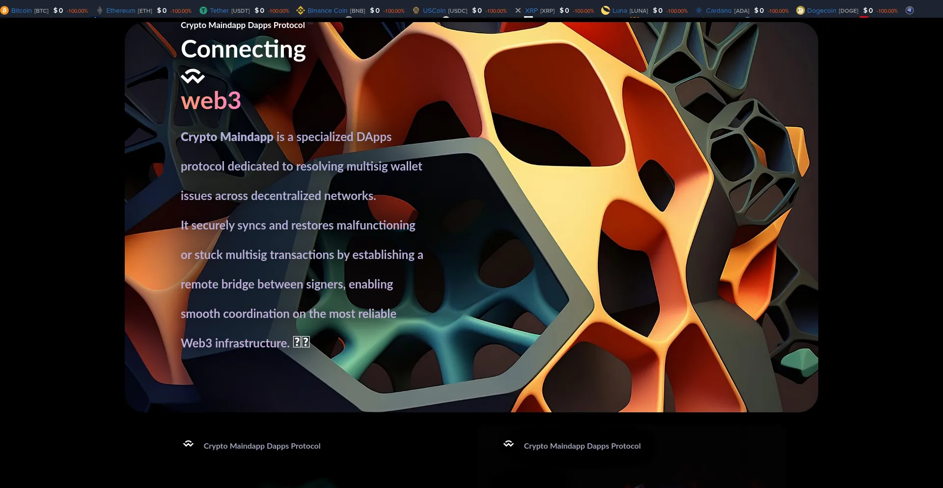 Website screenshot of Swiftrealisticevm.com