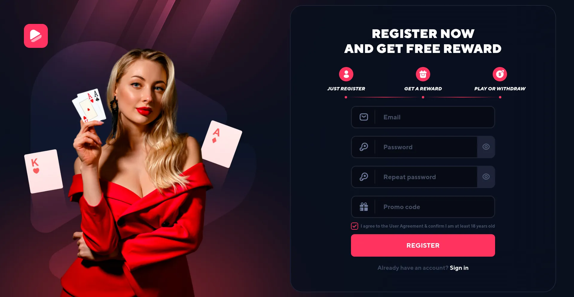 Website screenshot of Swipcas.com
