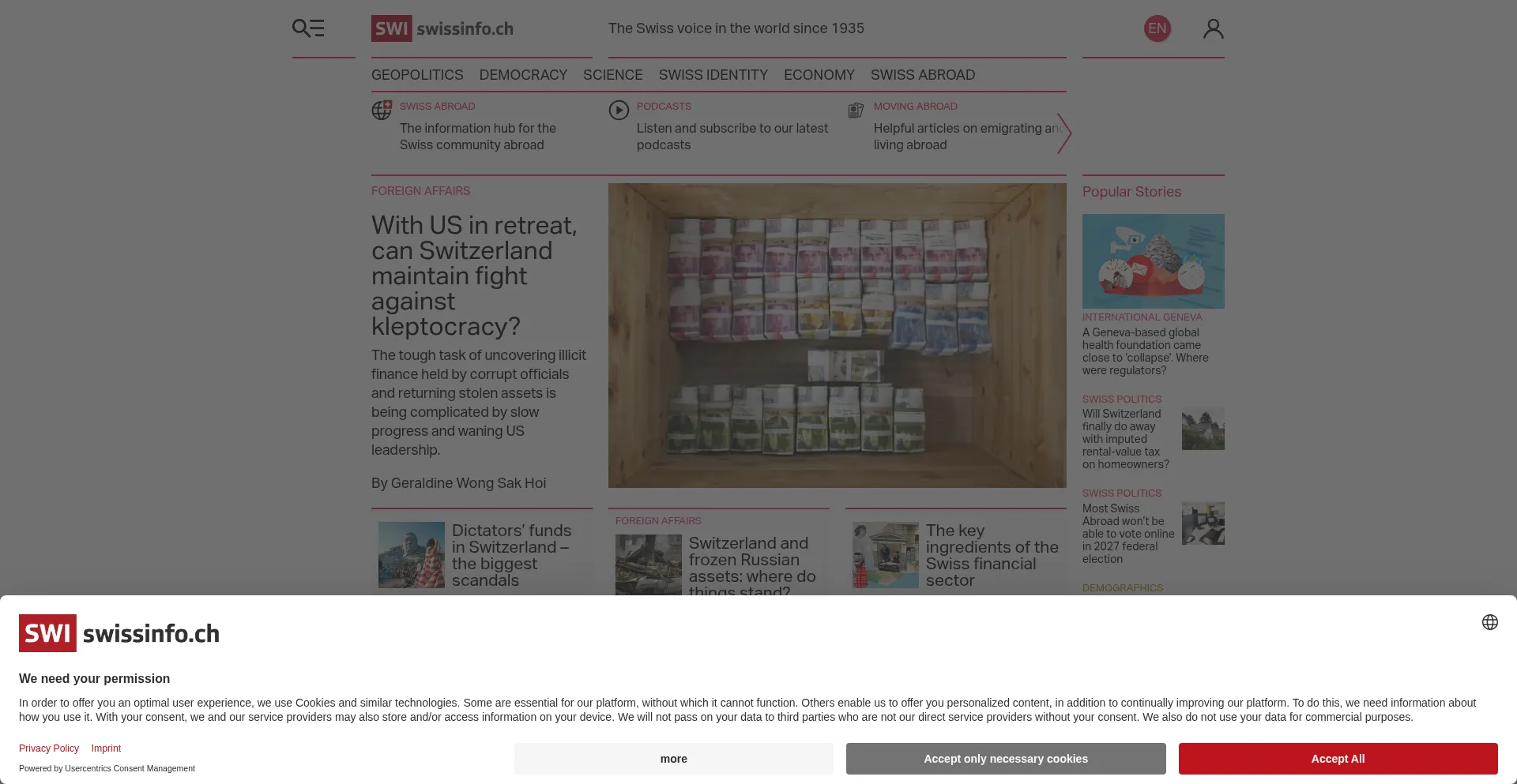 Is Swissinfo.ch Safe?