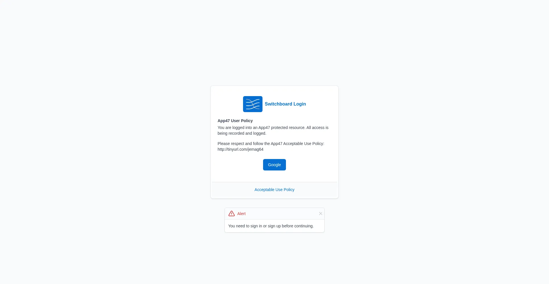 Switchboard.app47.com