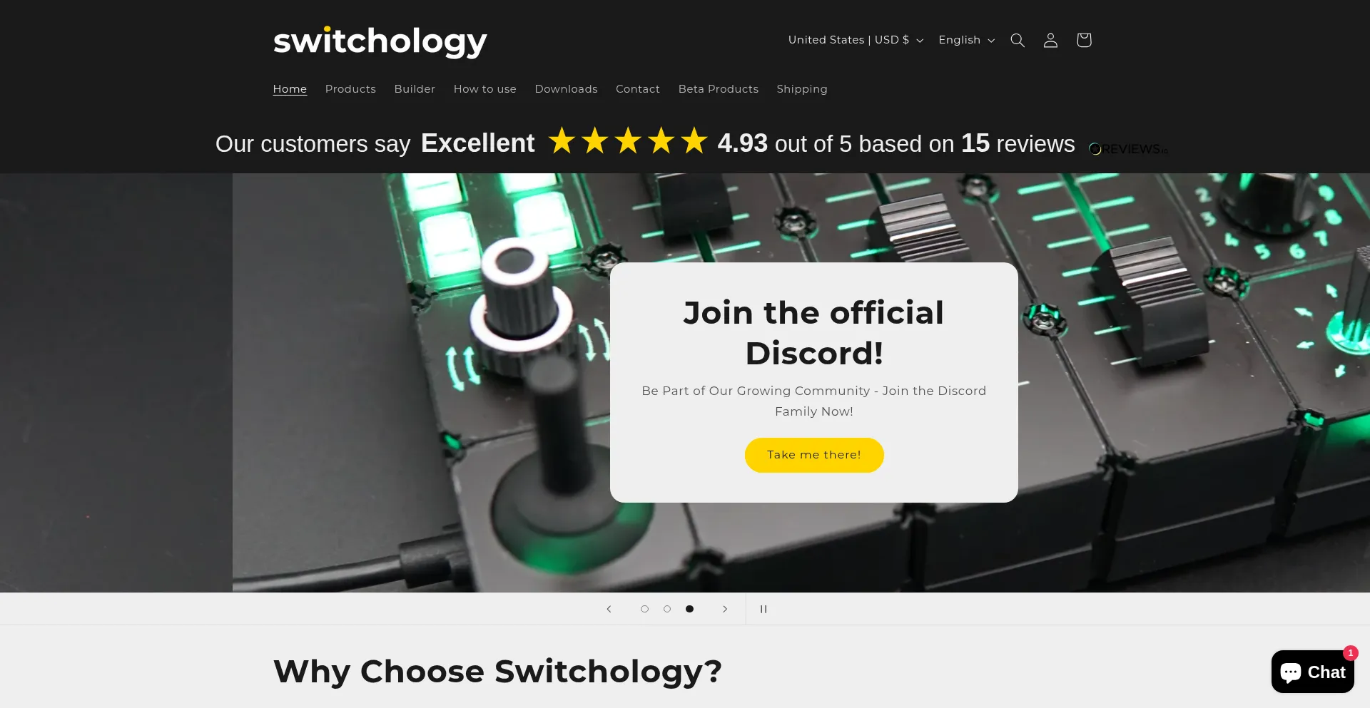 Switchology.io Screenshot
