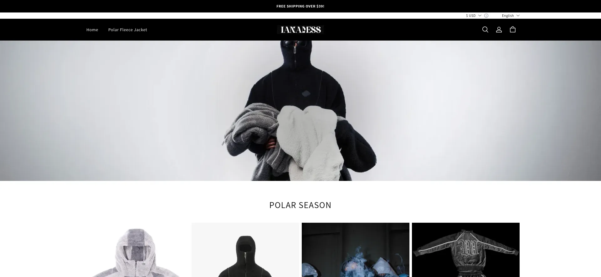 Website screenshot of Swoneow.shop