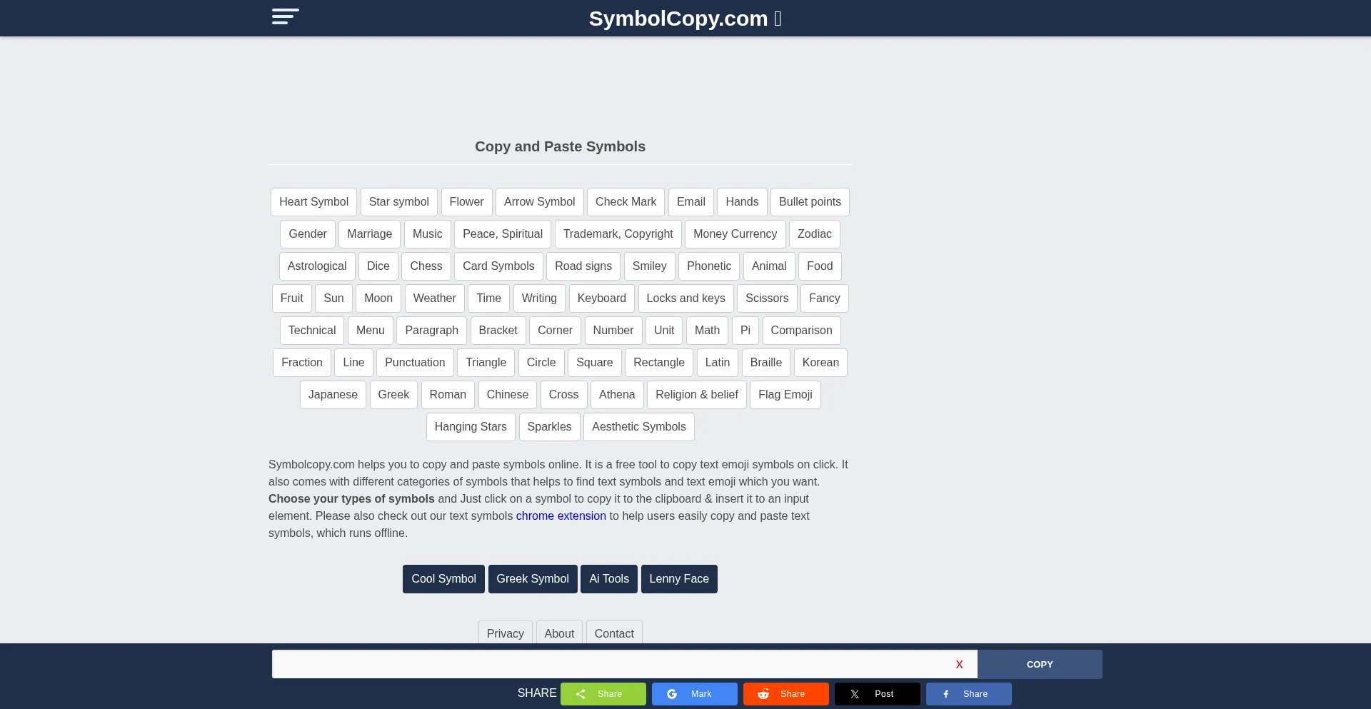 Symbolcopy.com