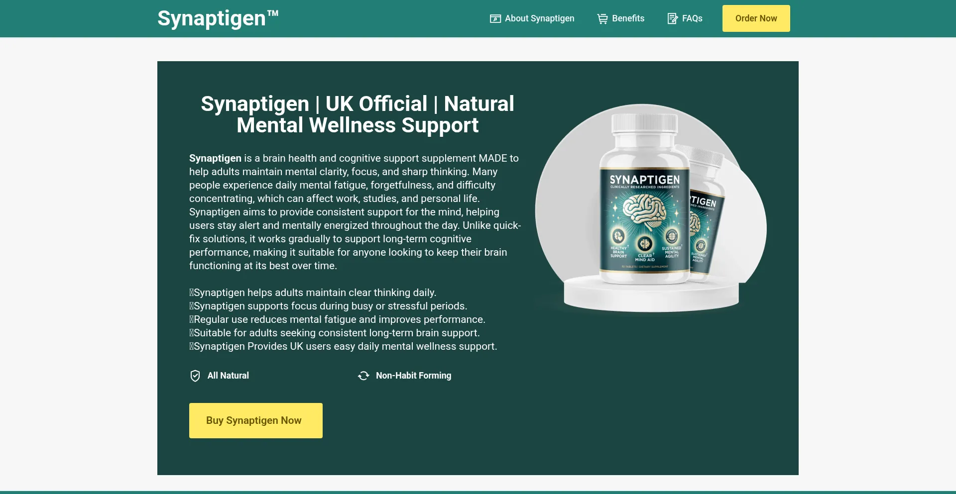 Is Synaptigen.uk Safe?