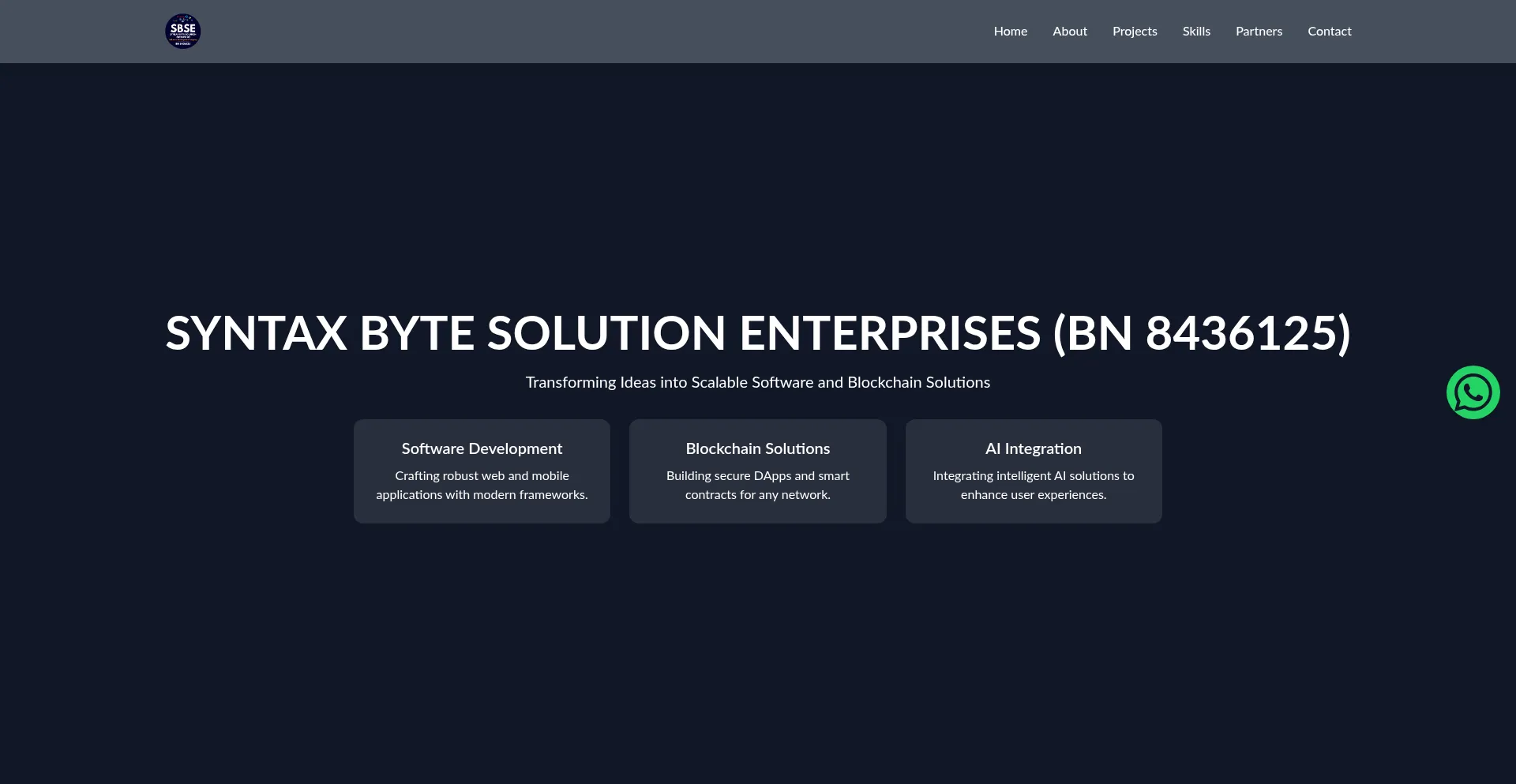 Syntaxbytesolutions.com