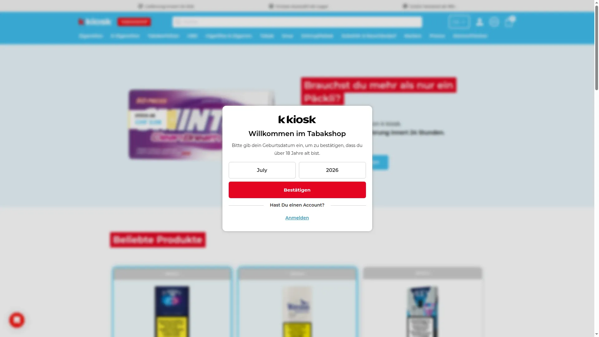 Tabak.kkiosk.ch