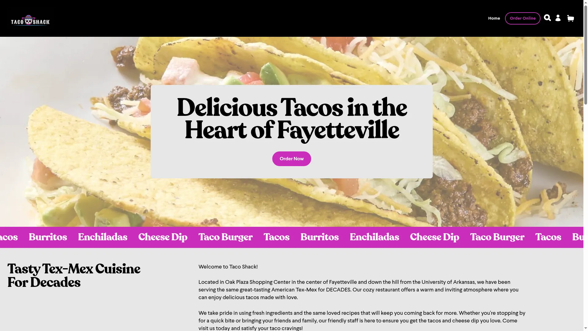 Tacoshack479.com