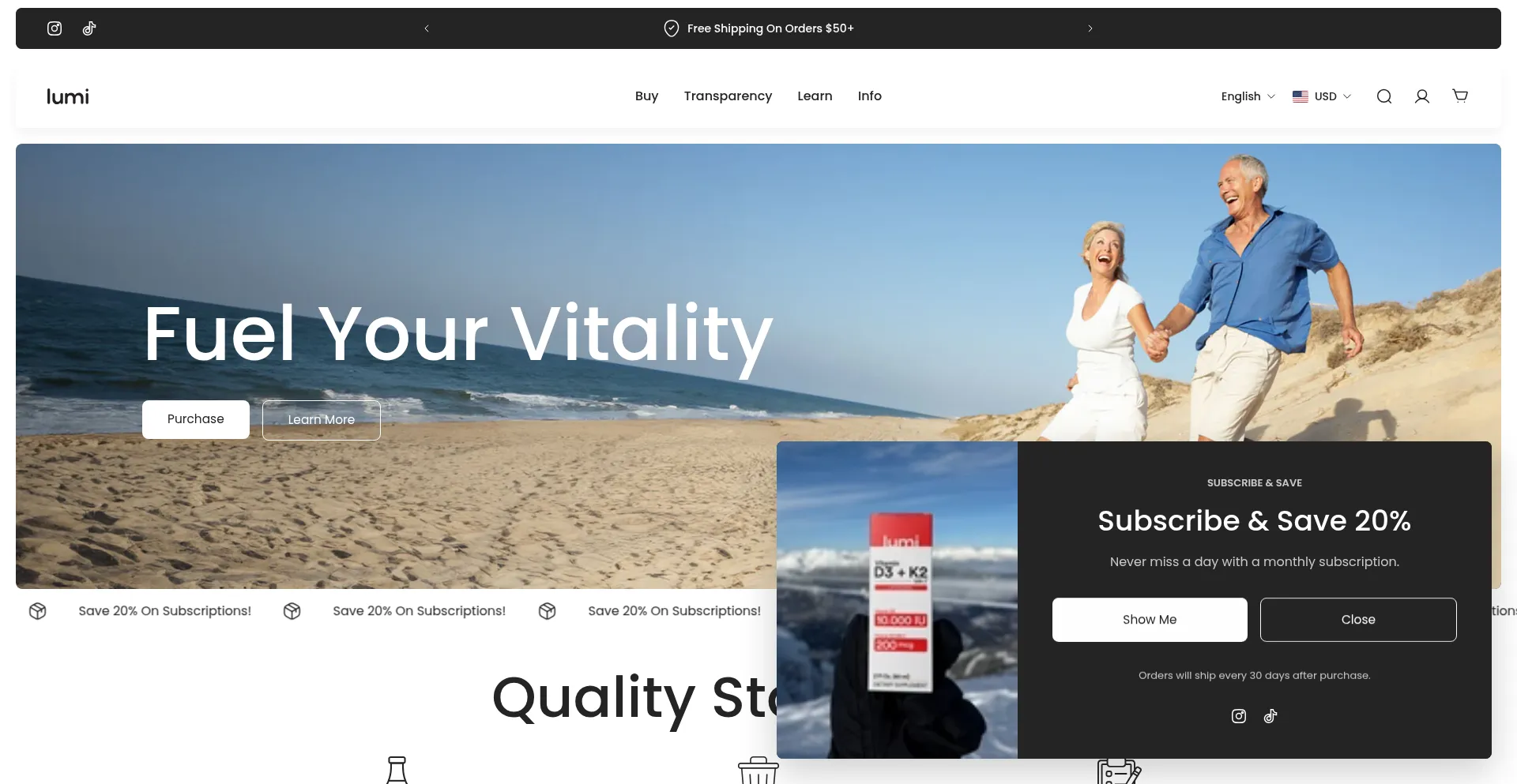 Takelumi.com Screenshot