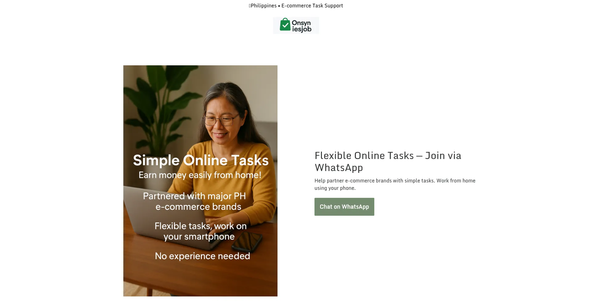 Takethejobhome.com Screenshot