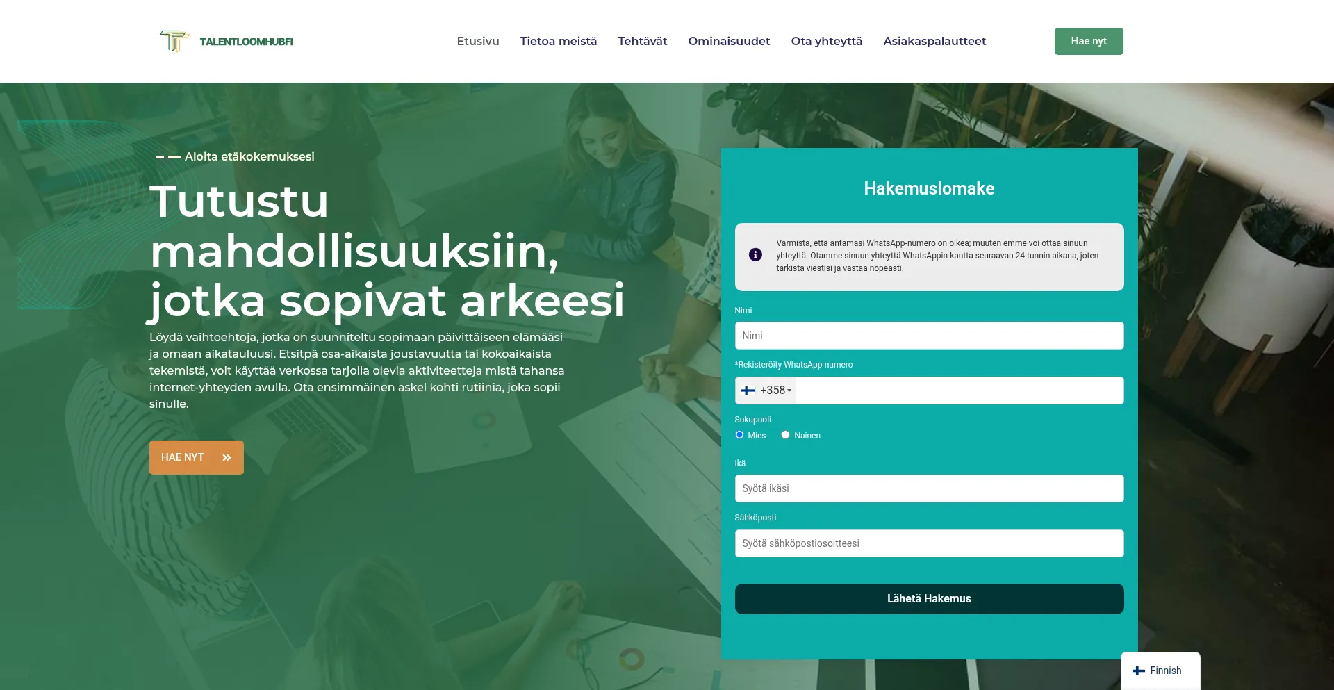 Talentloomhubfi.com