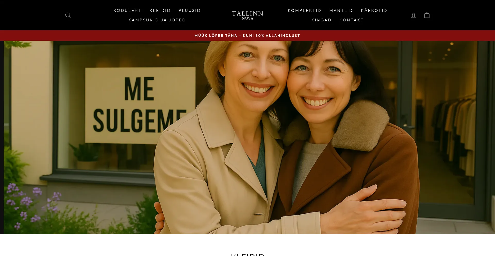 Tallinnnova.com Screenshot