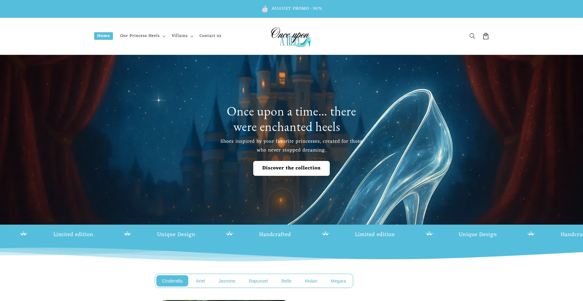 Website screenshot of Talondeverre.com
