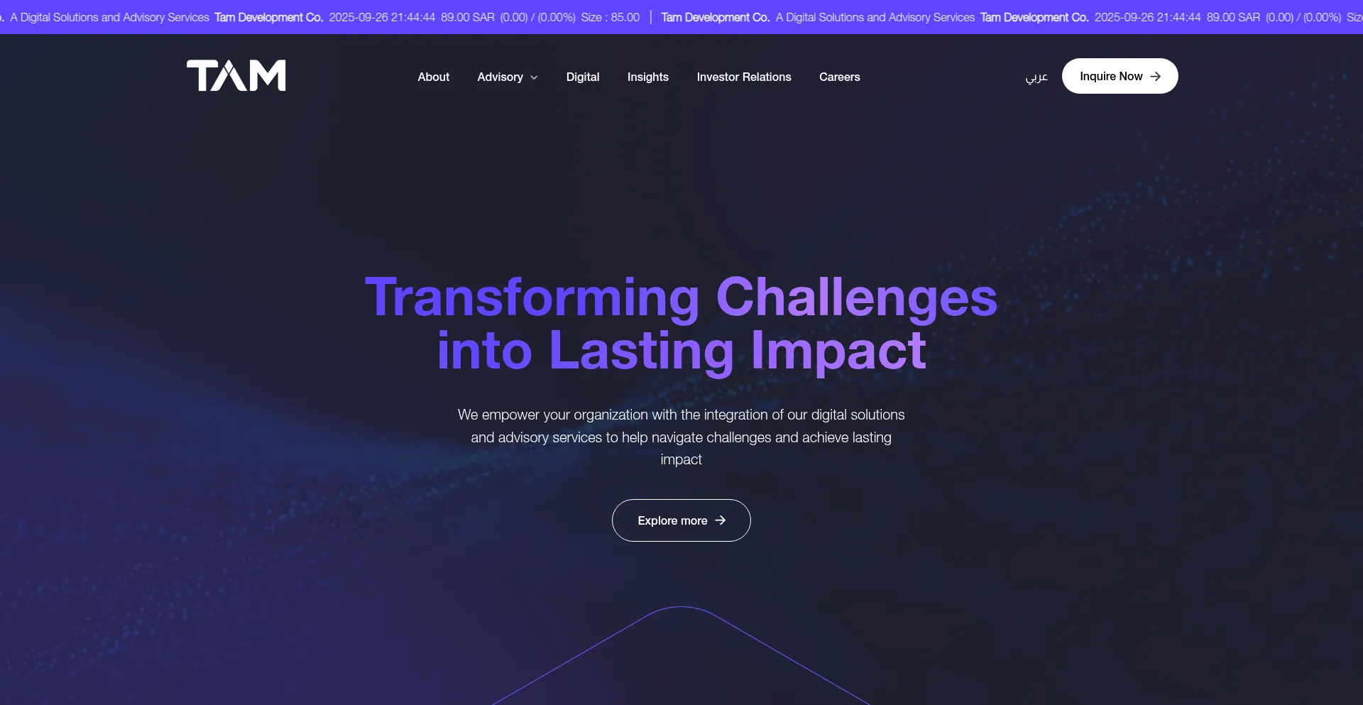 Tamhub.com Screenshot