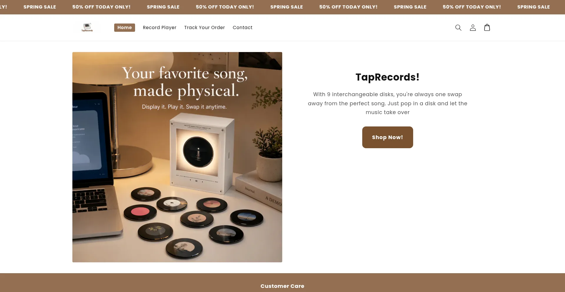 Taprecords.store