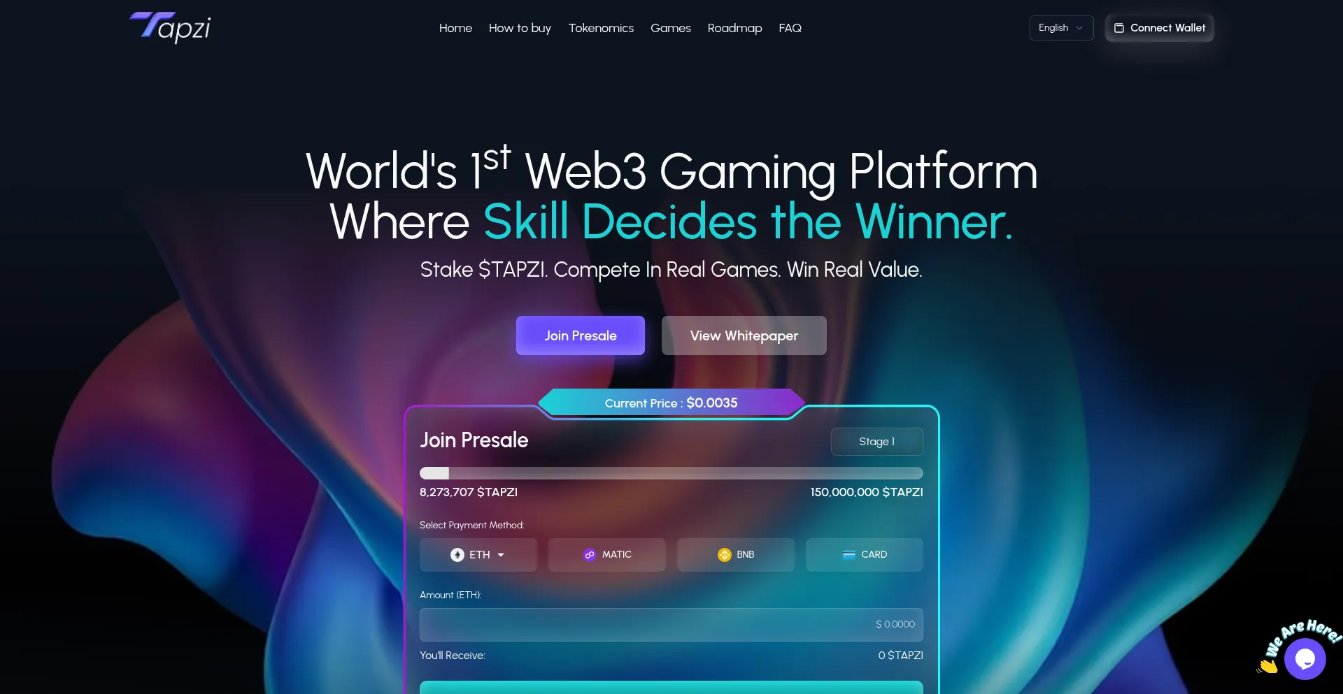 Tapzi.io Screenshot