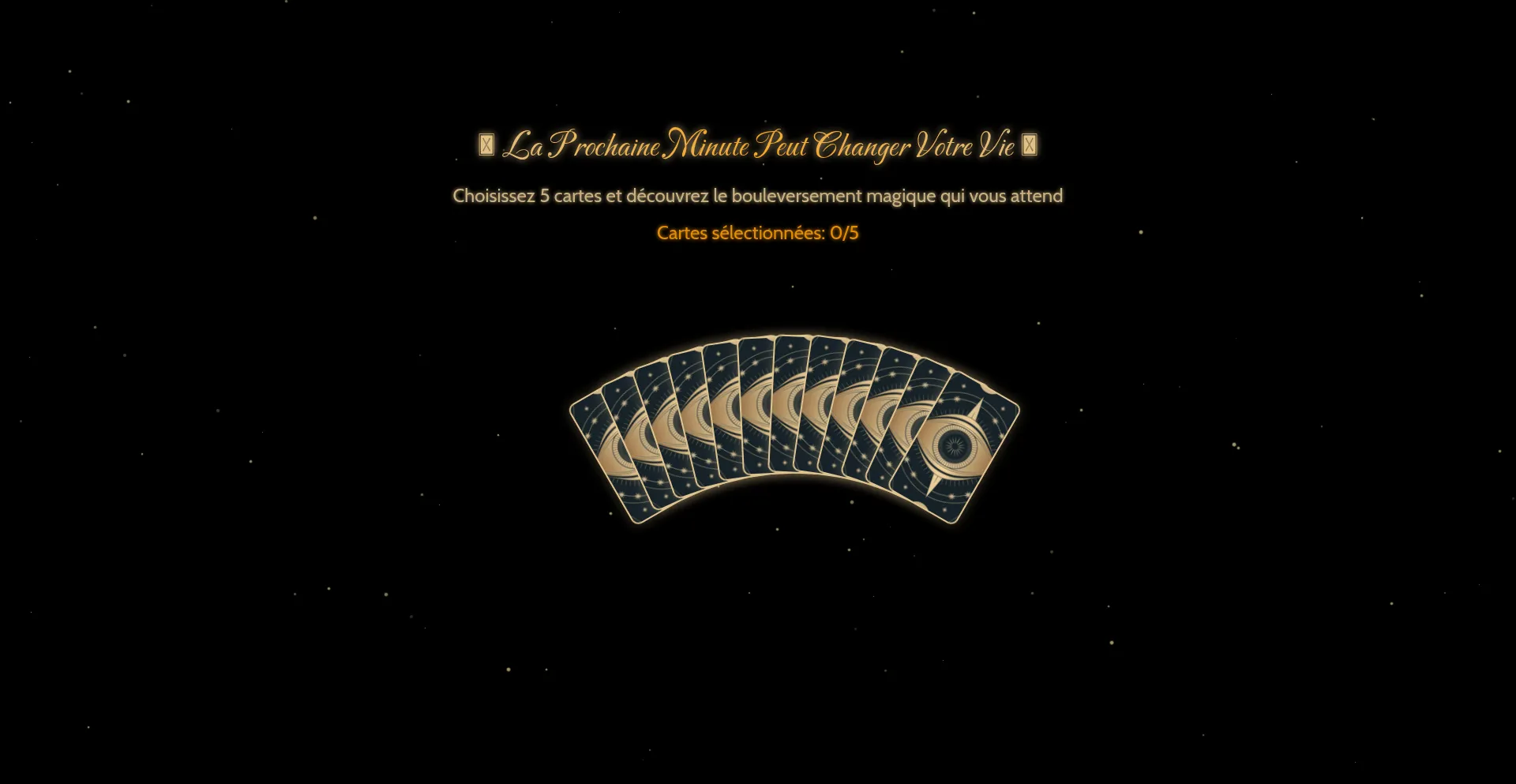 Website screenshot of Tarot-claire-voyance.com