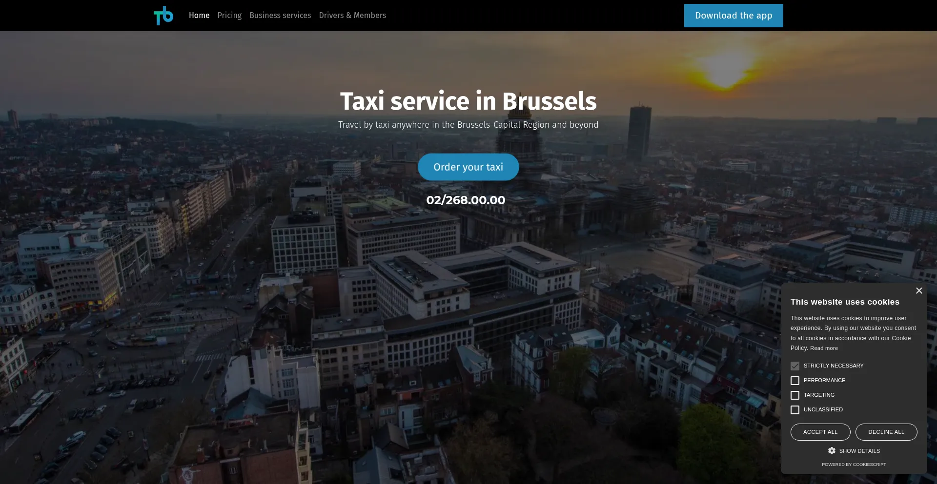 Is Taxisbleus.be Safe?