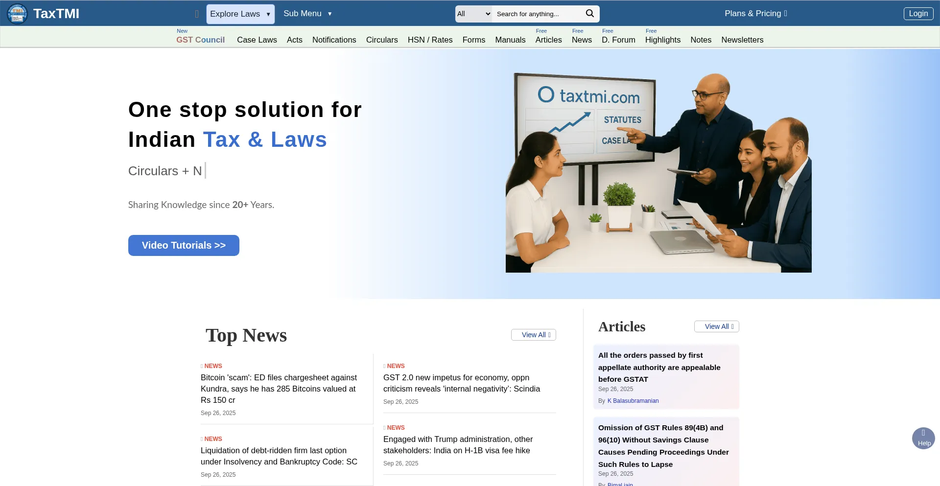 Taxtmi.com Screenshot