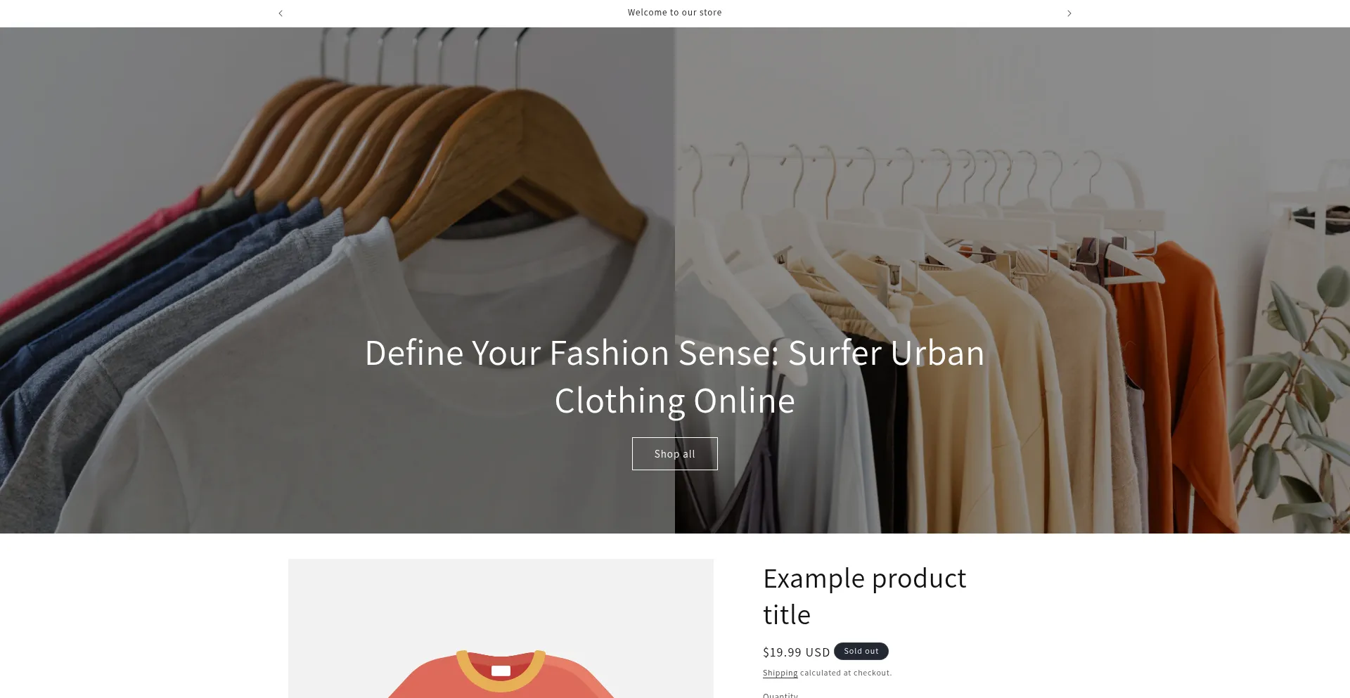 Website screenshot of Tbk4yd-x4.myshopify.com