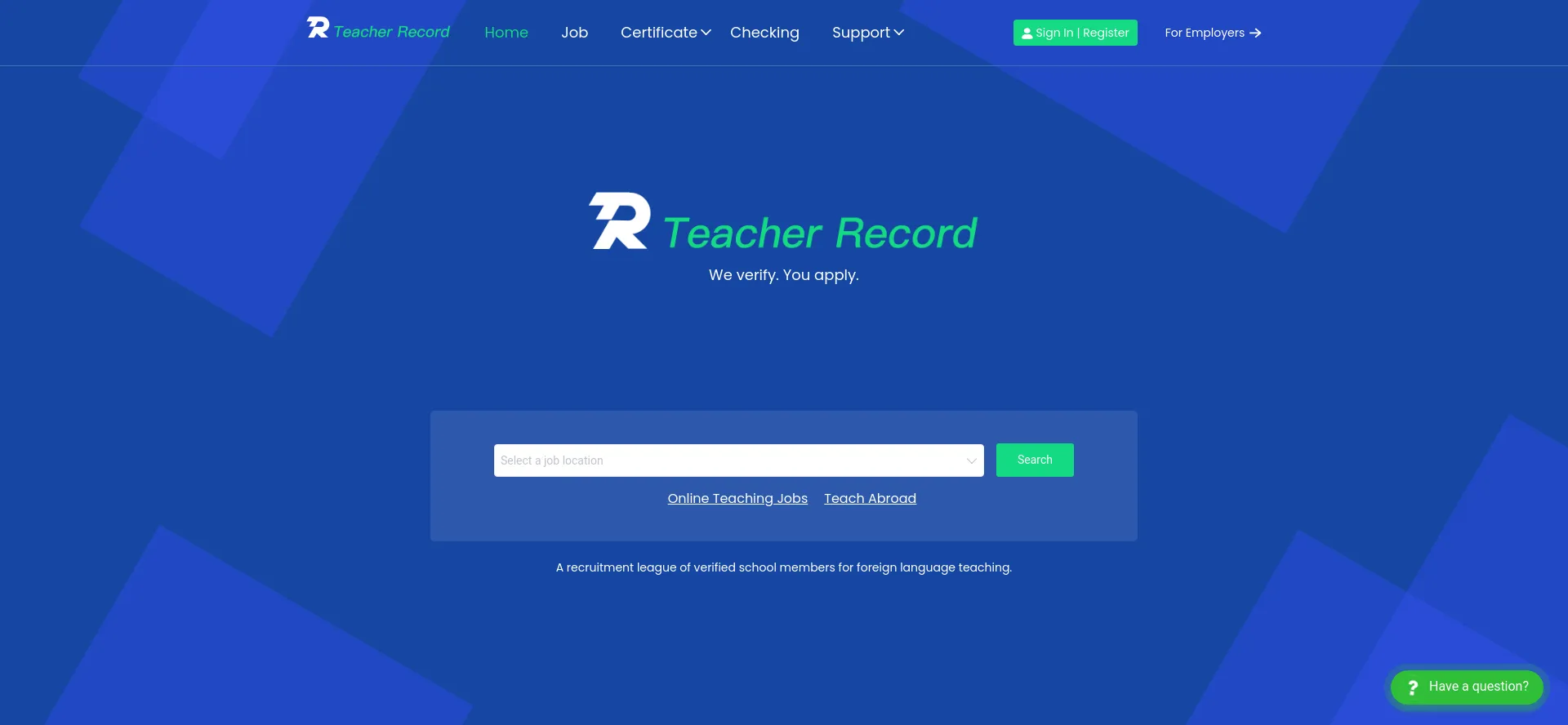 Teacherrecord.com