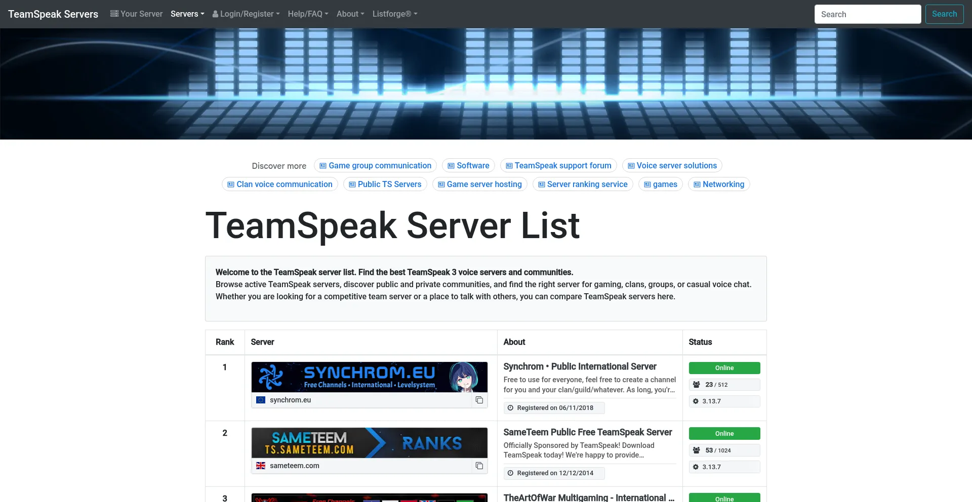 Teamspeak-servers.org
