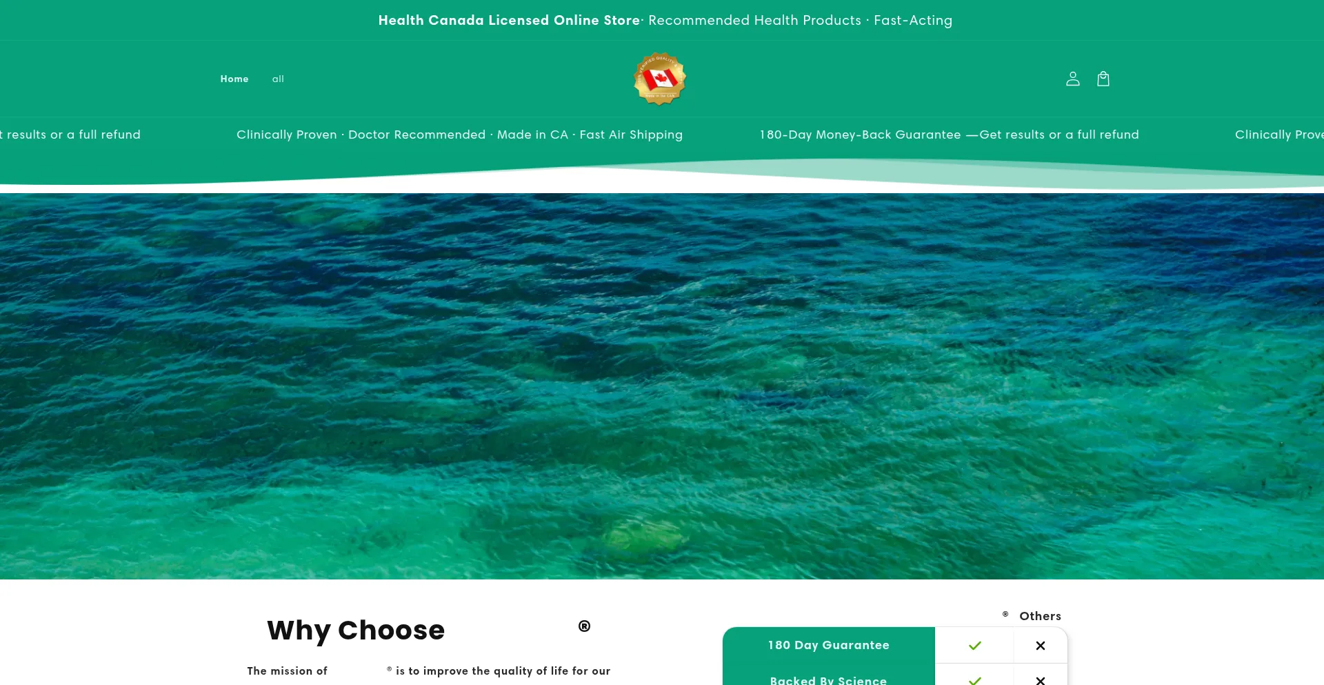 Website screenshot of Tearecipesqg.com