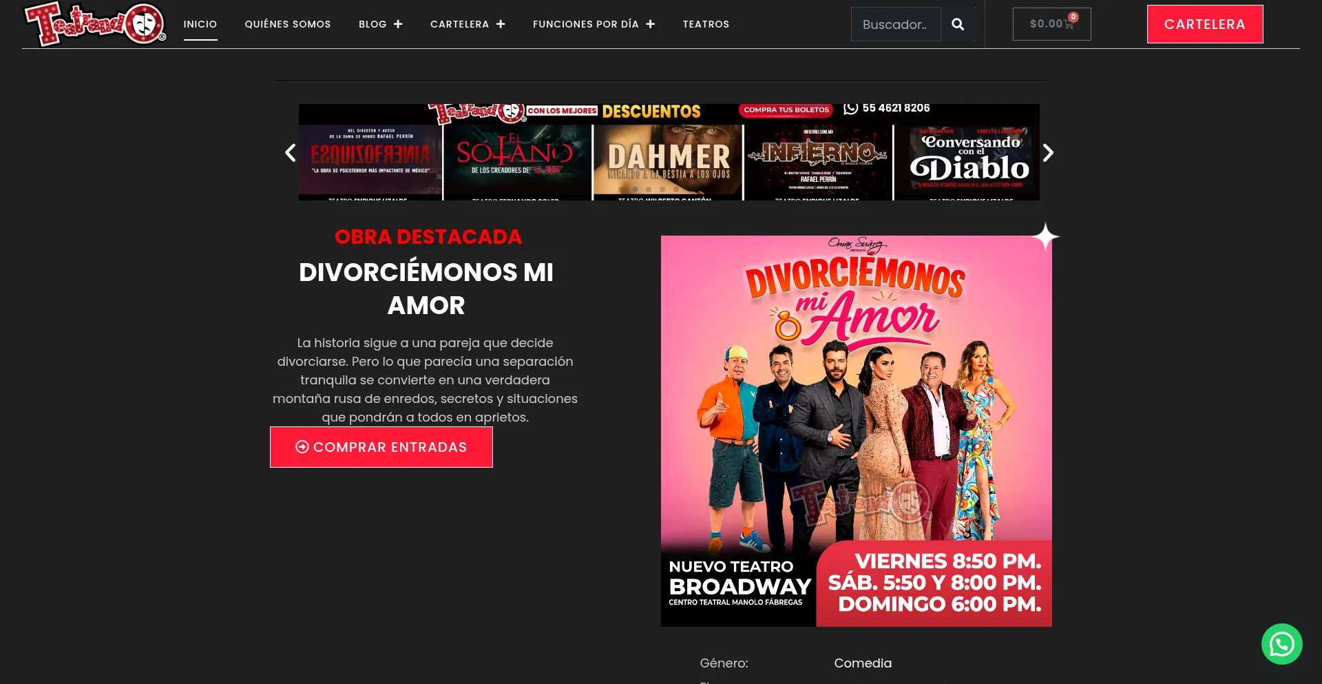 Teatrando.com.mx
