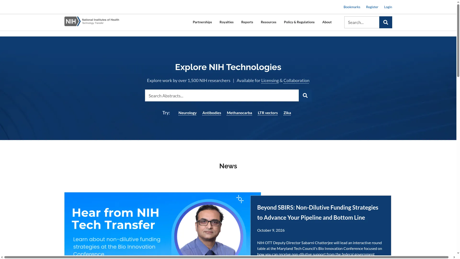 Techtransfer.nih.gov