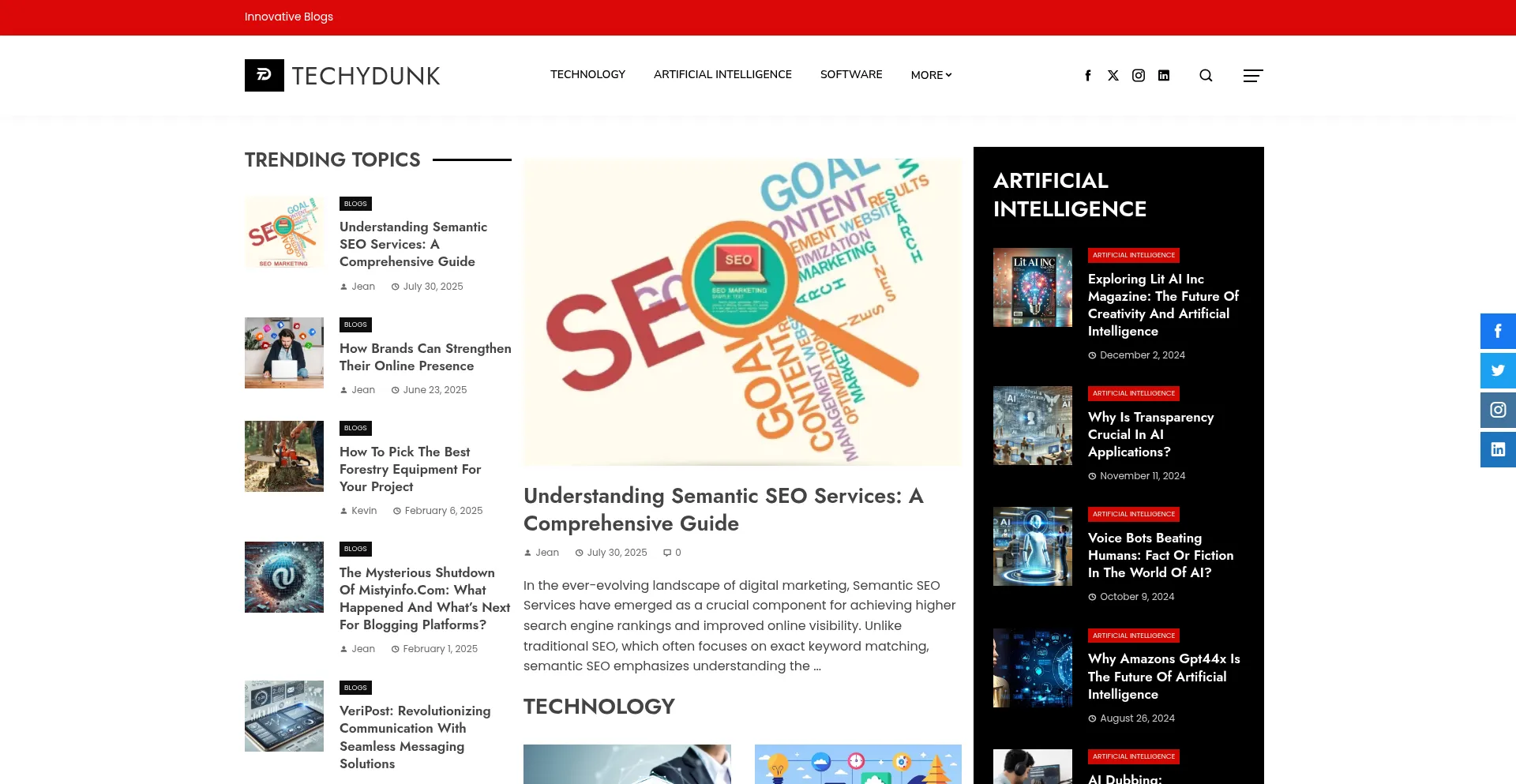 Techydunk.com Screenshot
