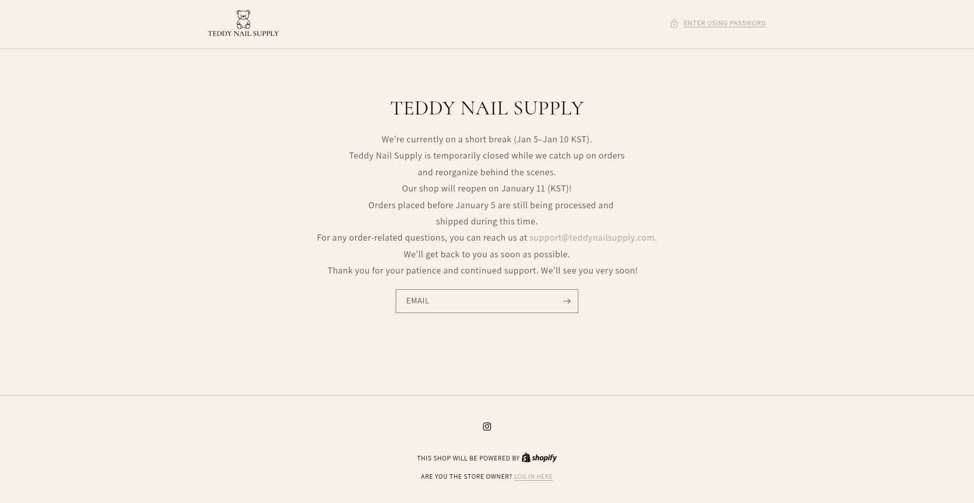Teddynailsupply.com