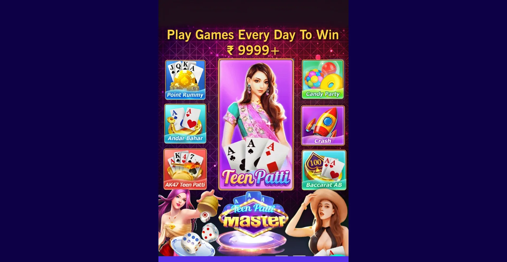 Website screenshot of Teen-patti-master.com.co