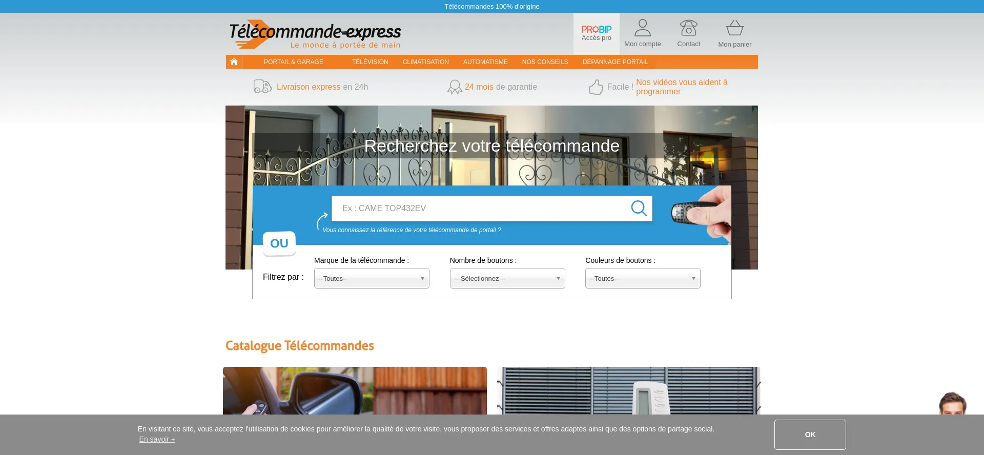 Is Telecommande-express.com Safe?